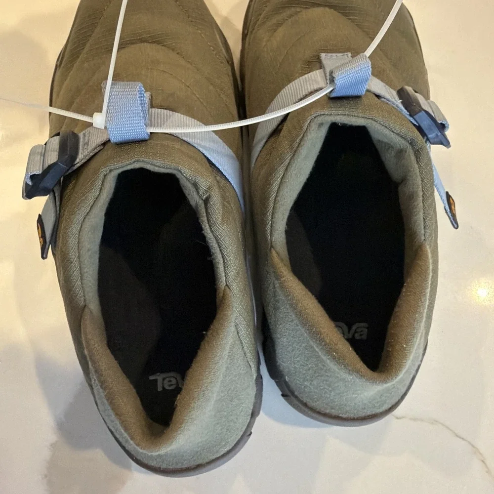 Teva ReEMBER Camp Burnt Olive Slip On Womens size 11 NEW W/out Box Hiking Campin